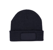 Recycled Beanie With Patch - KP890
