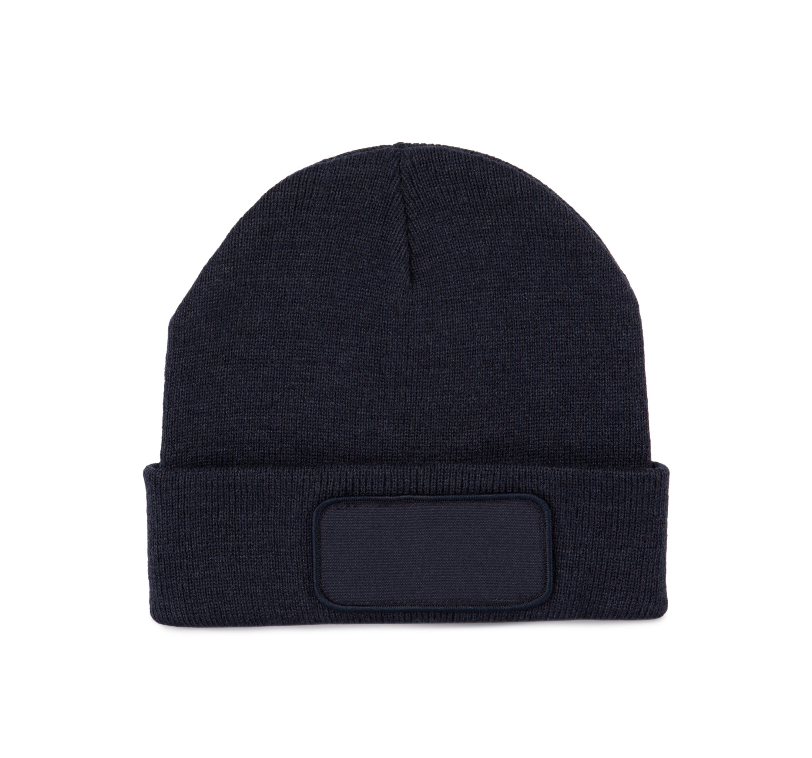 Recycled Beanie With Patch - KP890