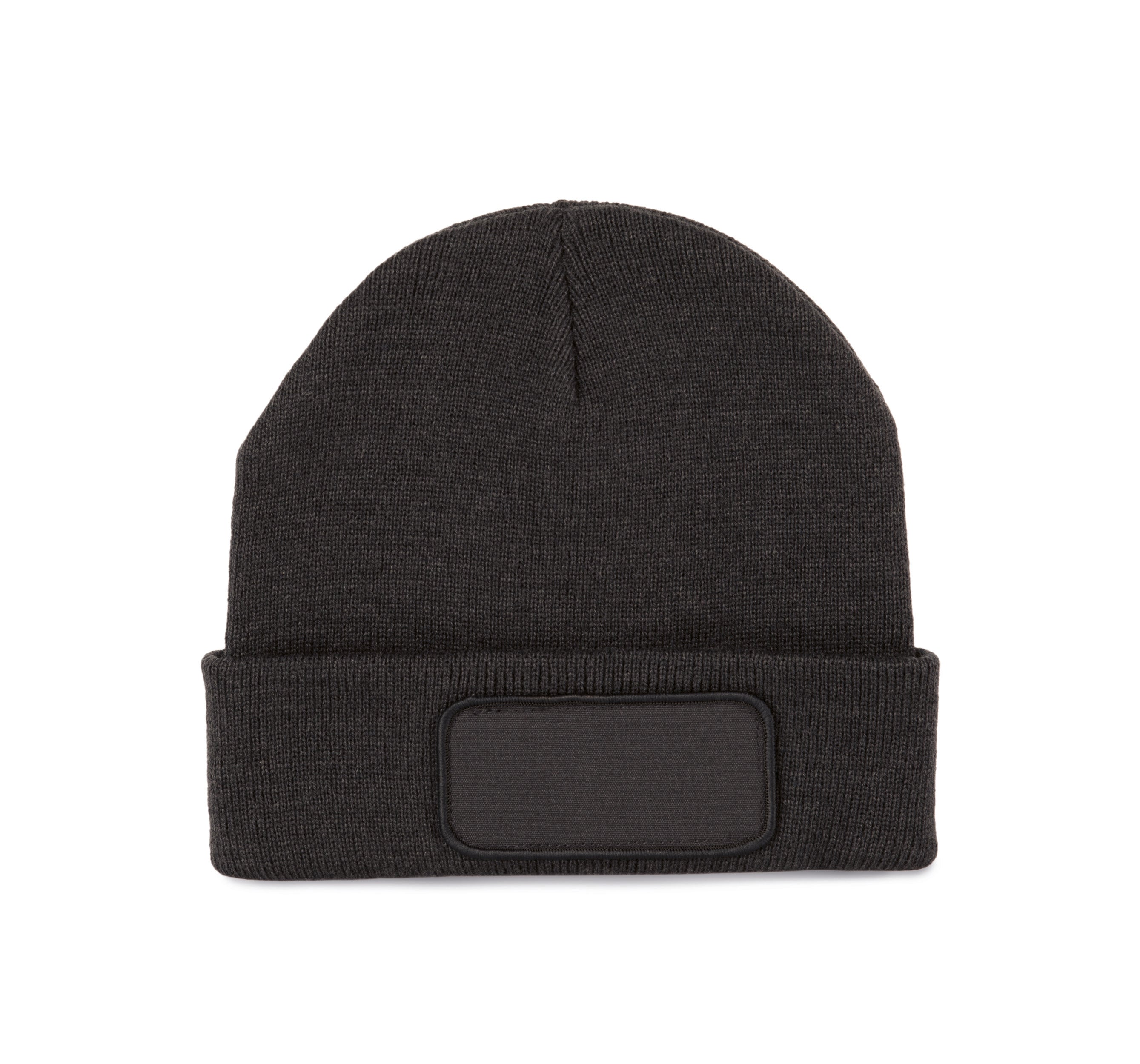 Recycled Beanie With Patch - KP890