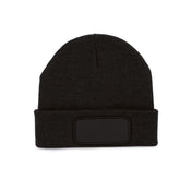 Recycled Beanie With Patch - KP890