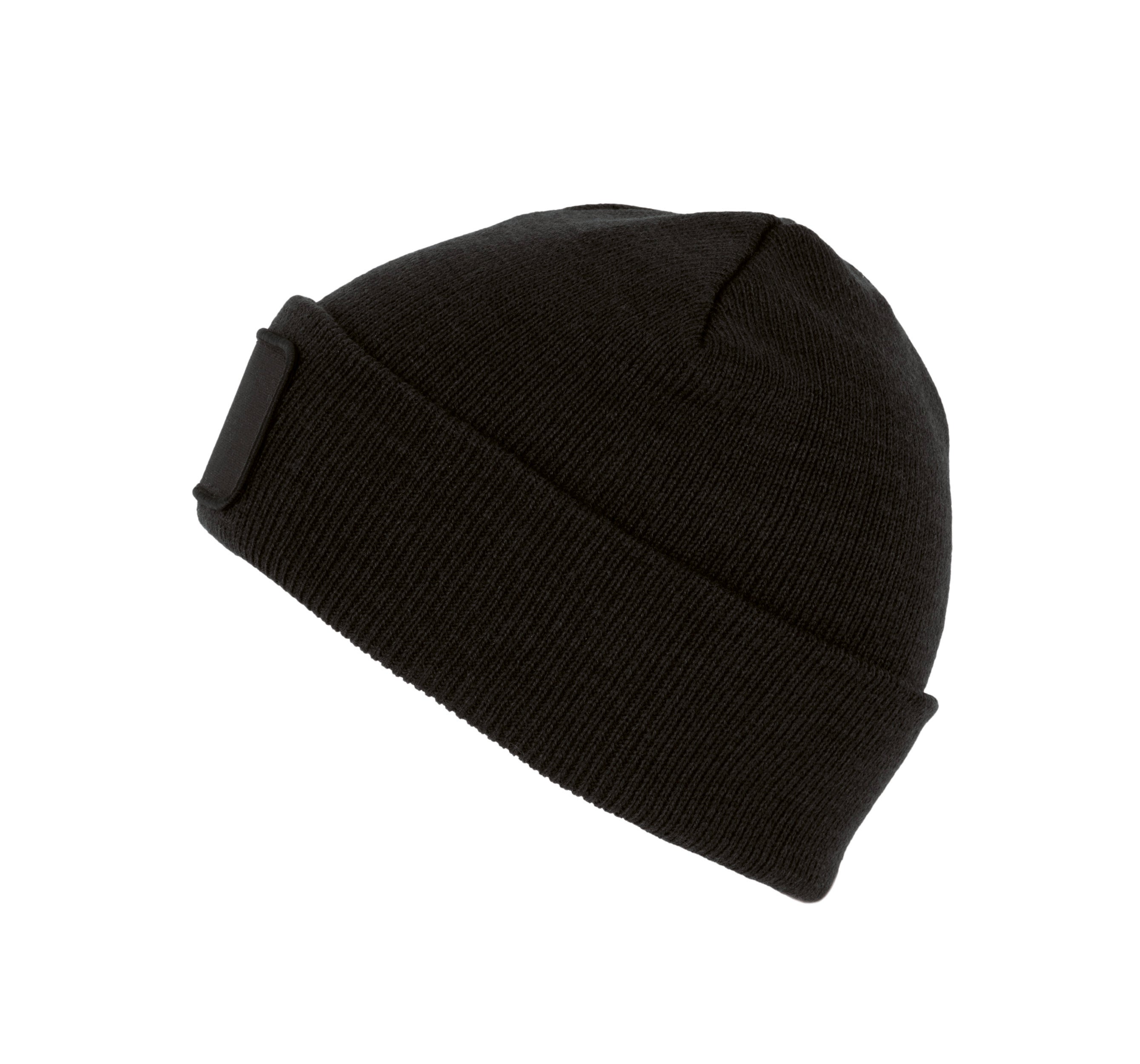 Recycled Beanie With Patch - KP890