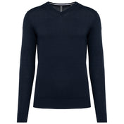 Men’s Eco-friendly V-neck Jumper - 270 g/m² - K980