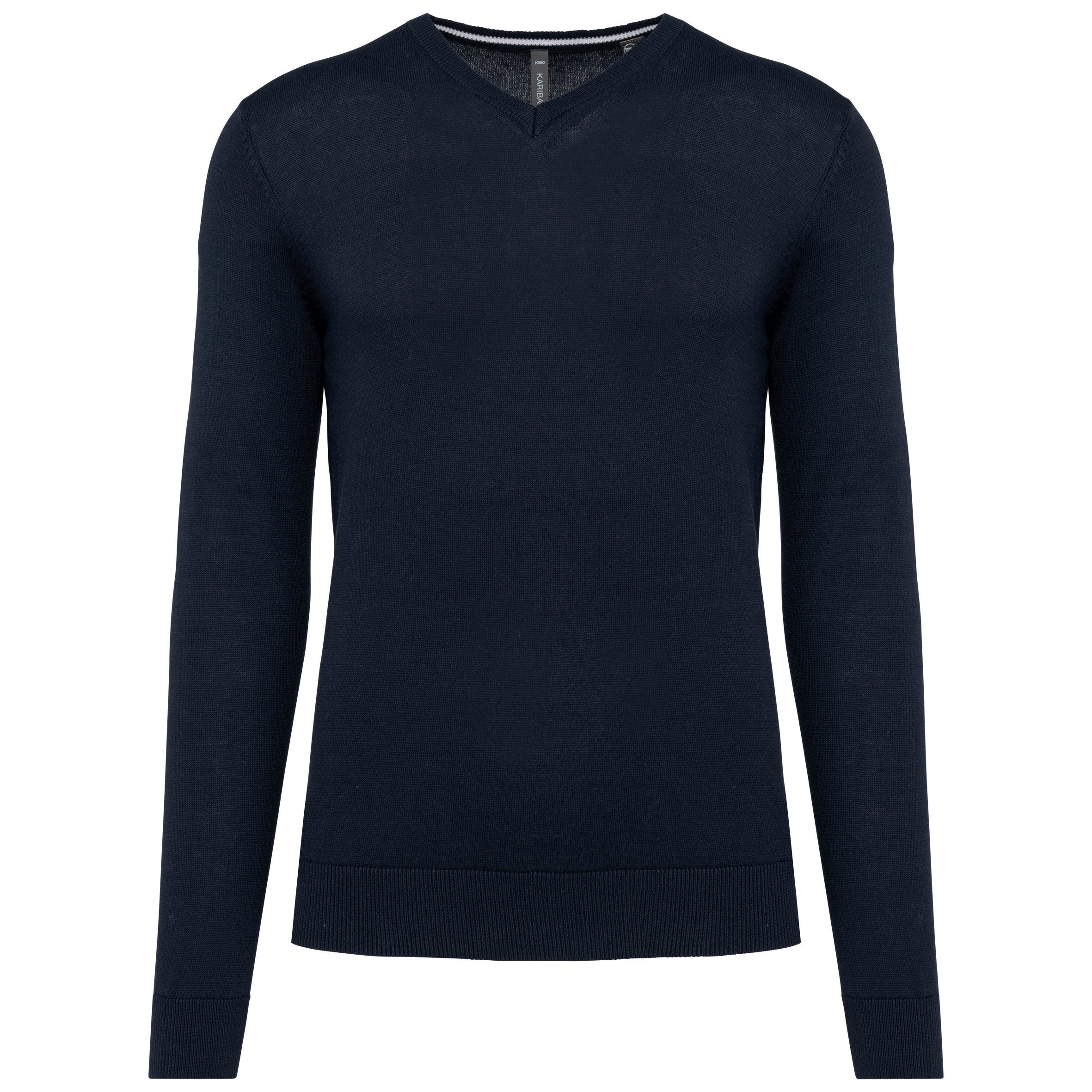 Men’s Eco-friendly V-neck Jumper - 270 g/m² - K980