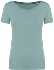 Dames Eco-Vriendelijk T-Shirt: Zachte & Aanpasbare Comfort - NS324