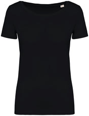 Dames Eco-Vriendelijk T-Shirt: Zachte & Aanpasbare Comfort - NS324