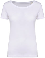 Dames Eco-Vriendelijk T-Shirt: Zachte & Aanpasbare Comfort - NS324