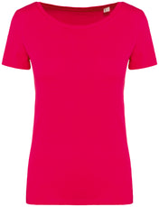 Dames Eco-Vriendelijk T-Shirt: Zachte & Aanpasbare Comfort - NS324