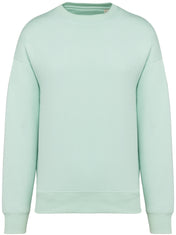 Eco-Responsible Oversized Round Neck Unisex Sweatshirt - NS407