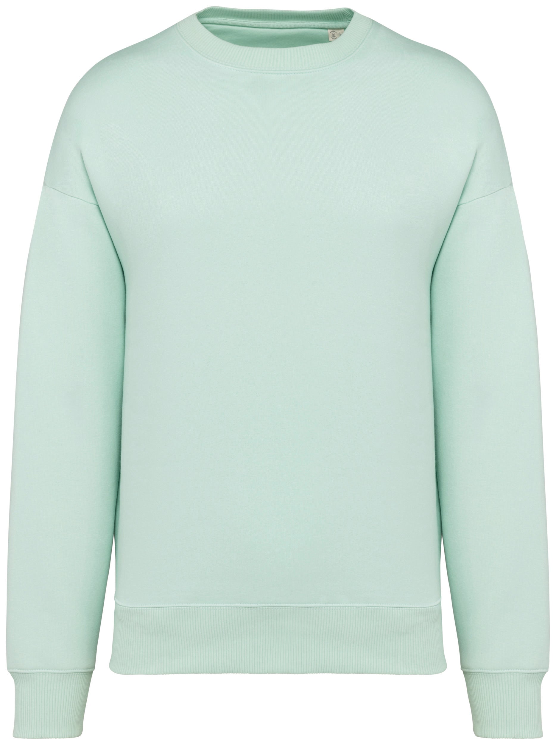 Eco-Responsible Oversized Round Neck Unisex Sweatshirt - NS407