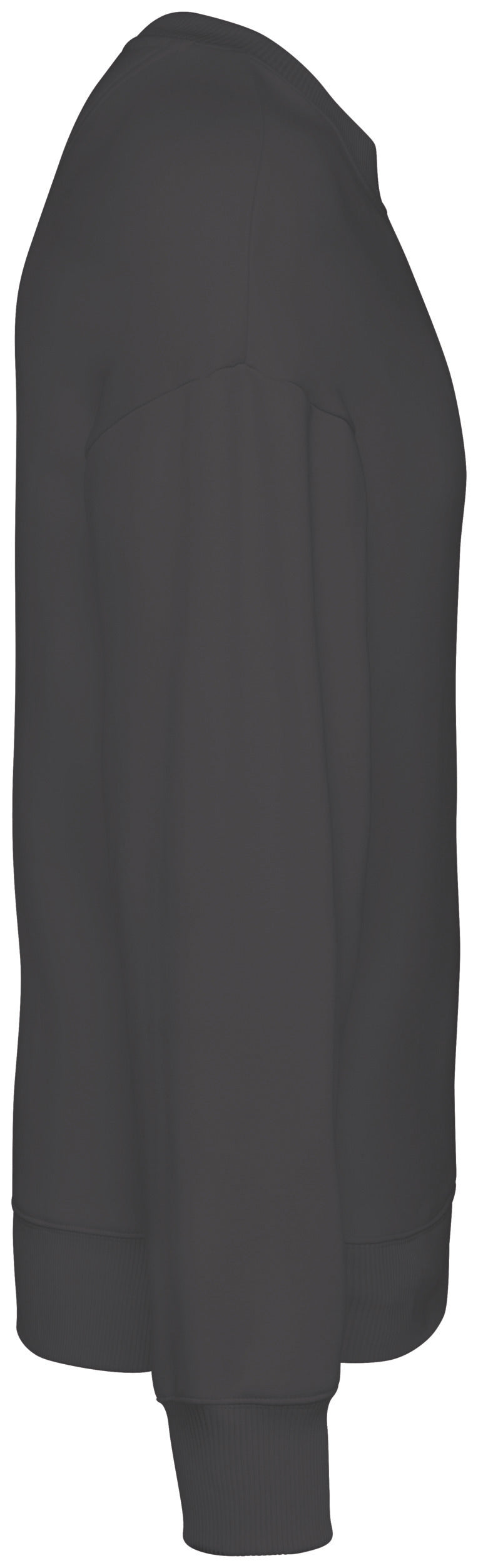 Eco-Responsible Oversized Round Neck Unisex Sweatshirt - NS407