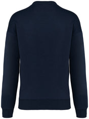 Eco-Responsible Oversized Round Neck Unisex Sweatshirt - NS407