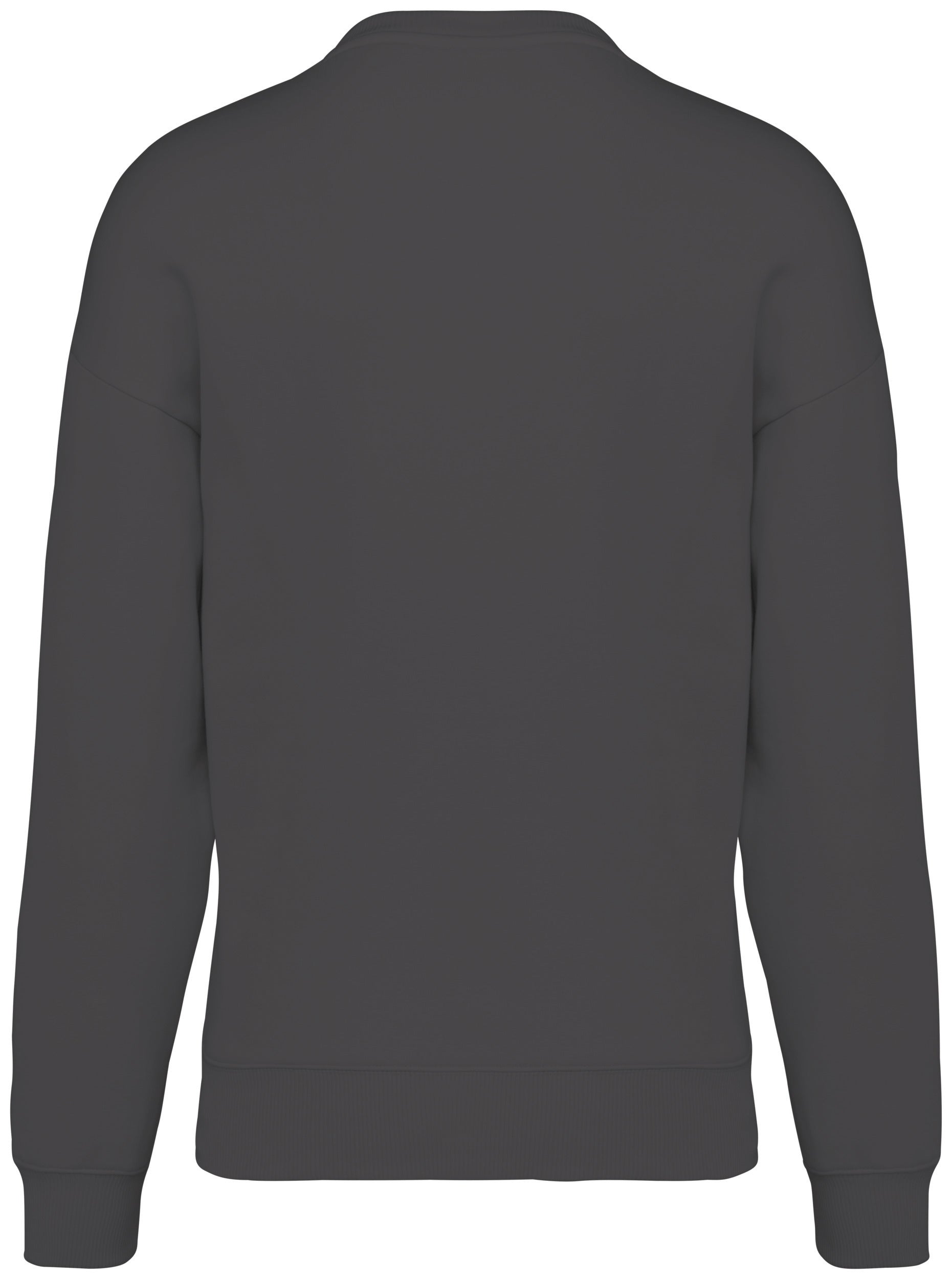 Eco-Responsible Oversized Round Neck Unisex Sweatshirt - NS407