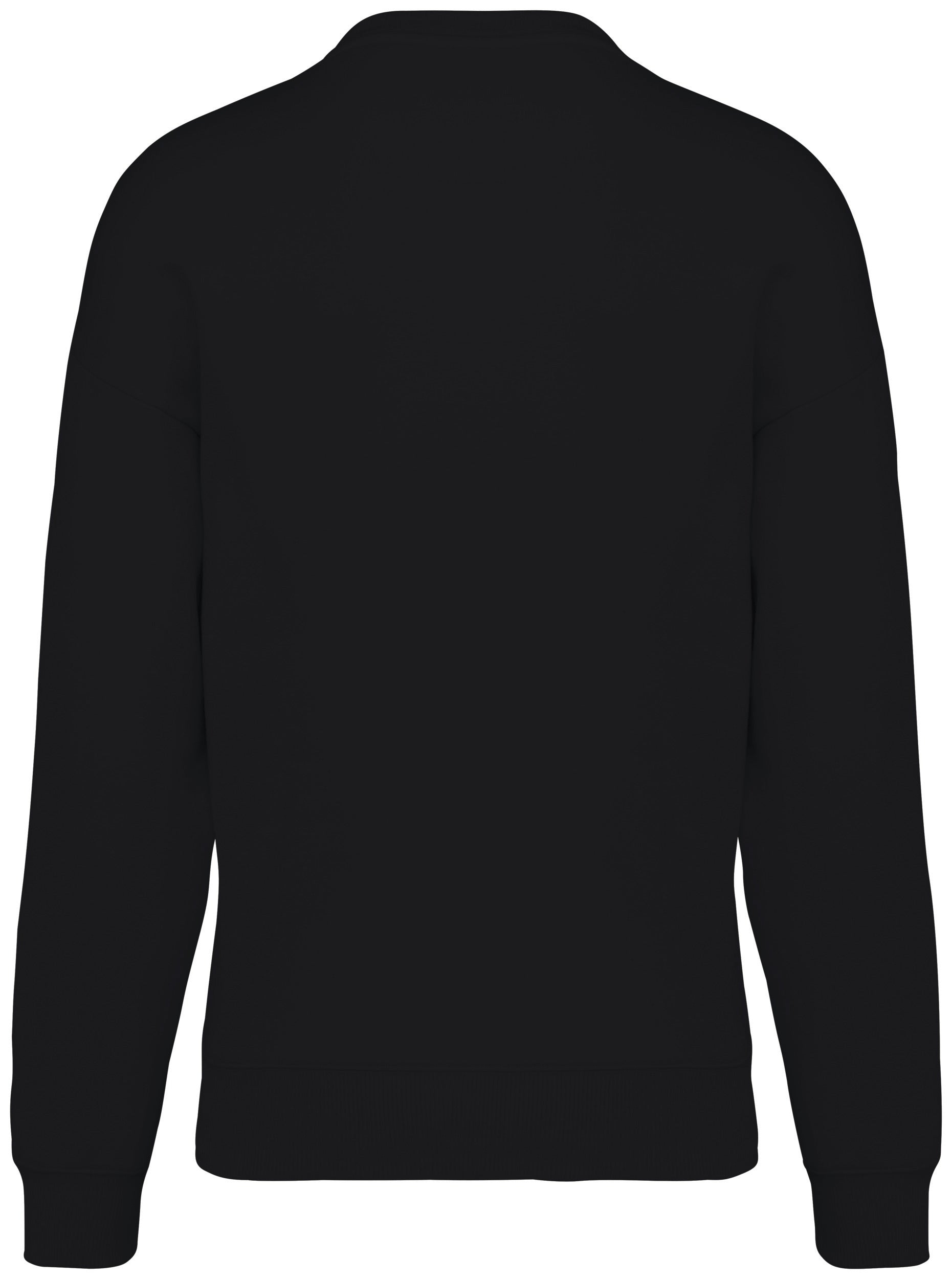 Eco-Responsible Oversized Round Neck Unisex Sweatshirt - NS407