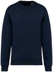 Eco-Responsible Oversized Round Neck Unisex Sweatshirt - NS407