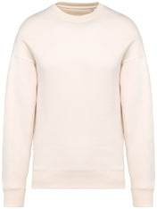 Eco-Responsible Oversized Round Neck Unisex Sweatshirt - NS407