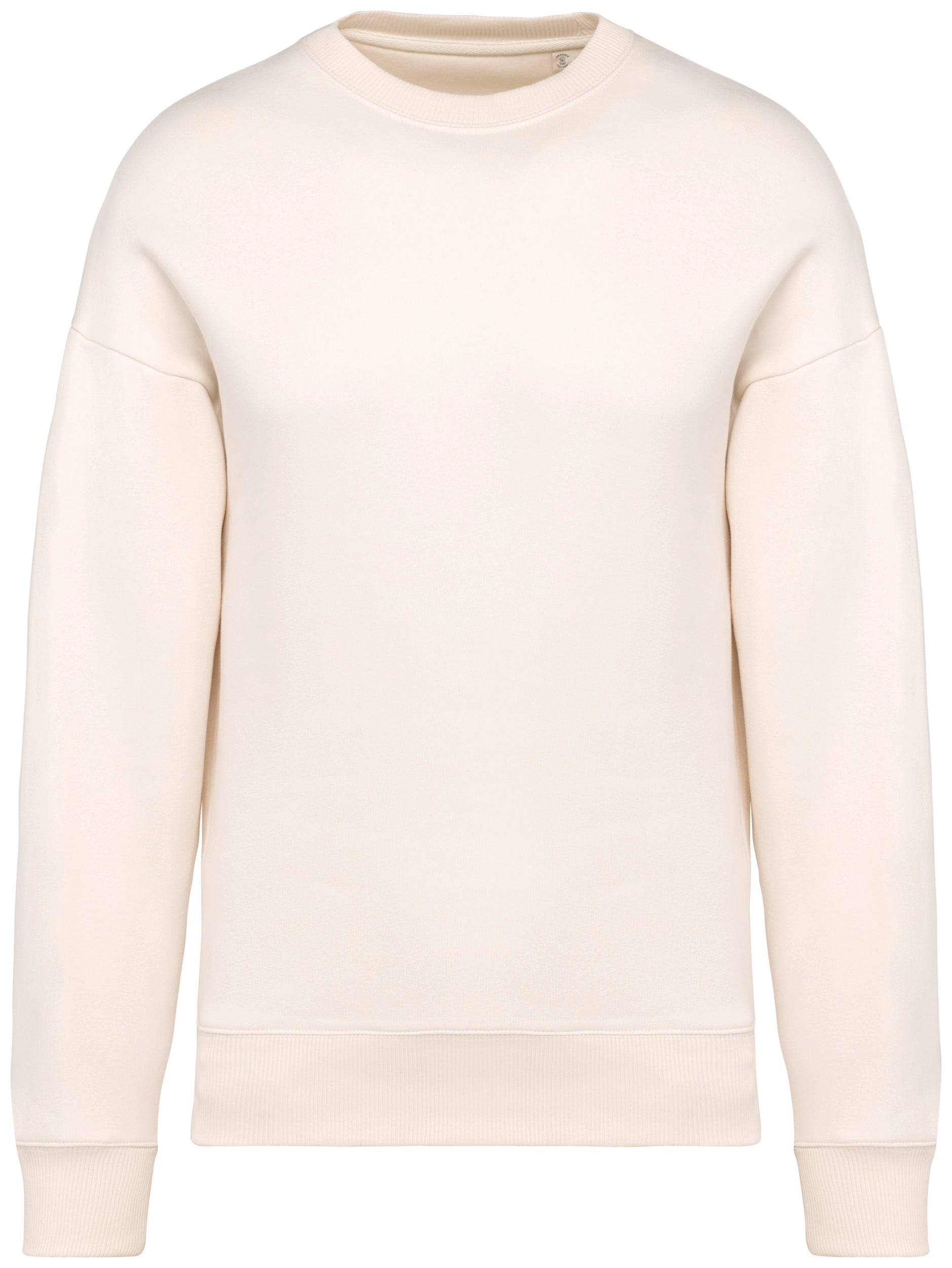 Eco-Responsible Oversized Round Neck Unisex Sweatshirt - NS407