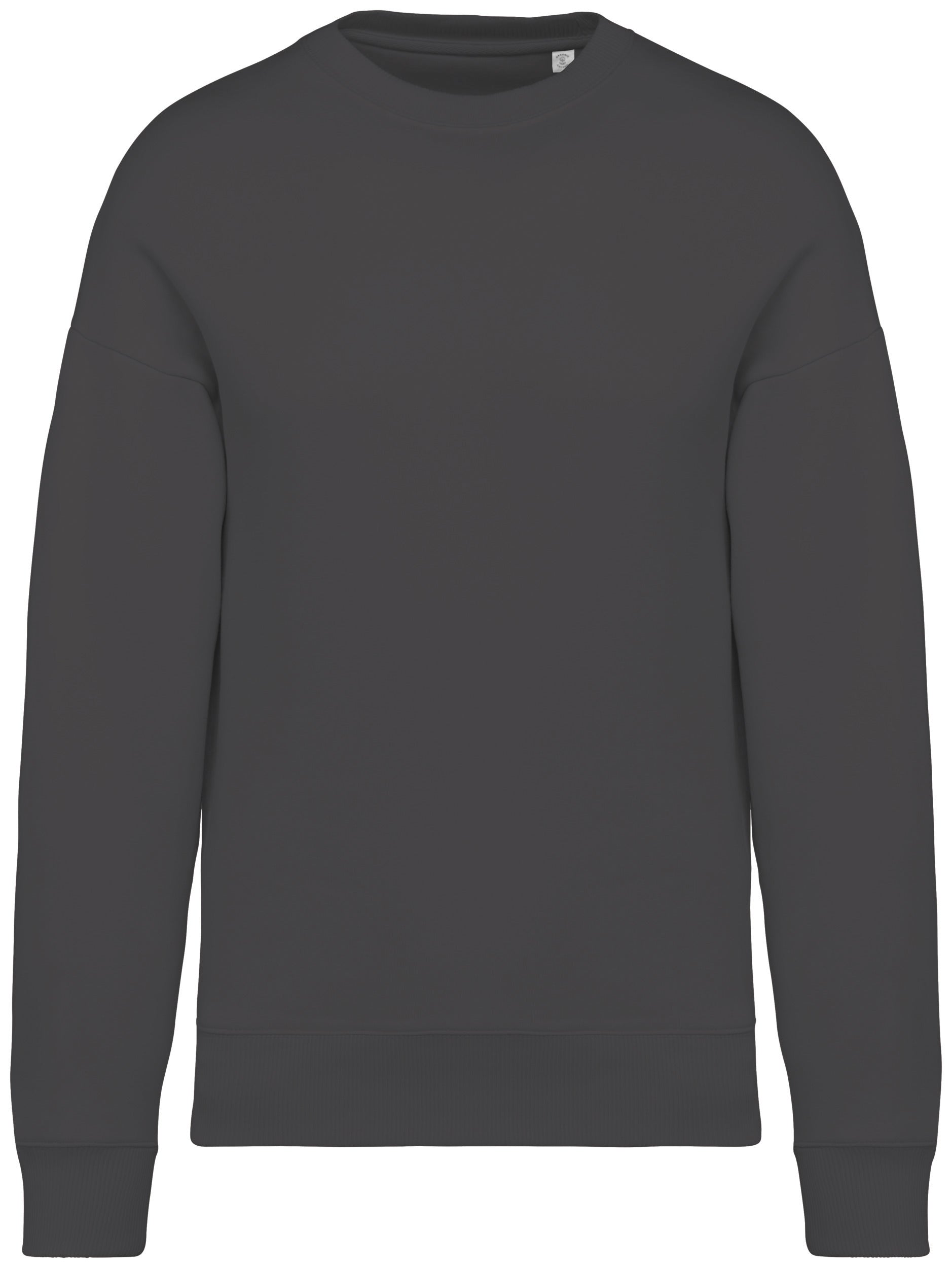 Eco-Responsible Oversized Round Neck Unisex Sweatshirt - NS407