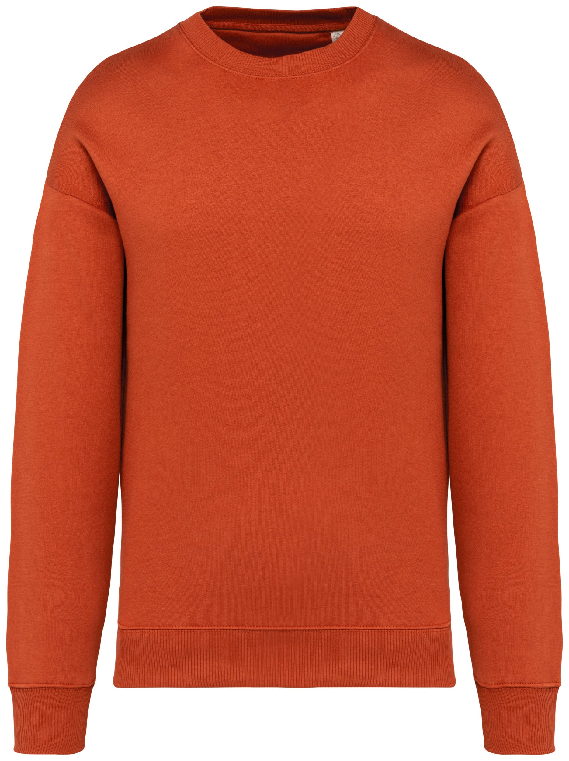 Eco-Responsible Oversized Round Neck Unisex Sweatshirt - NS407