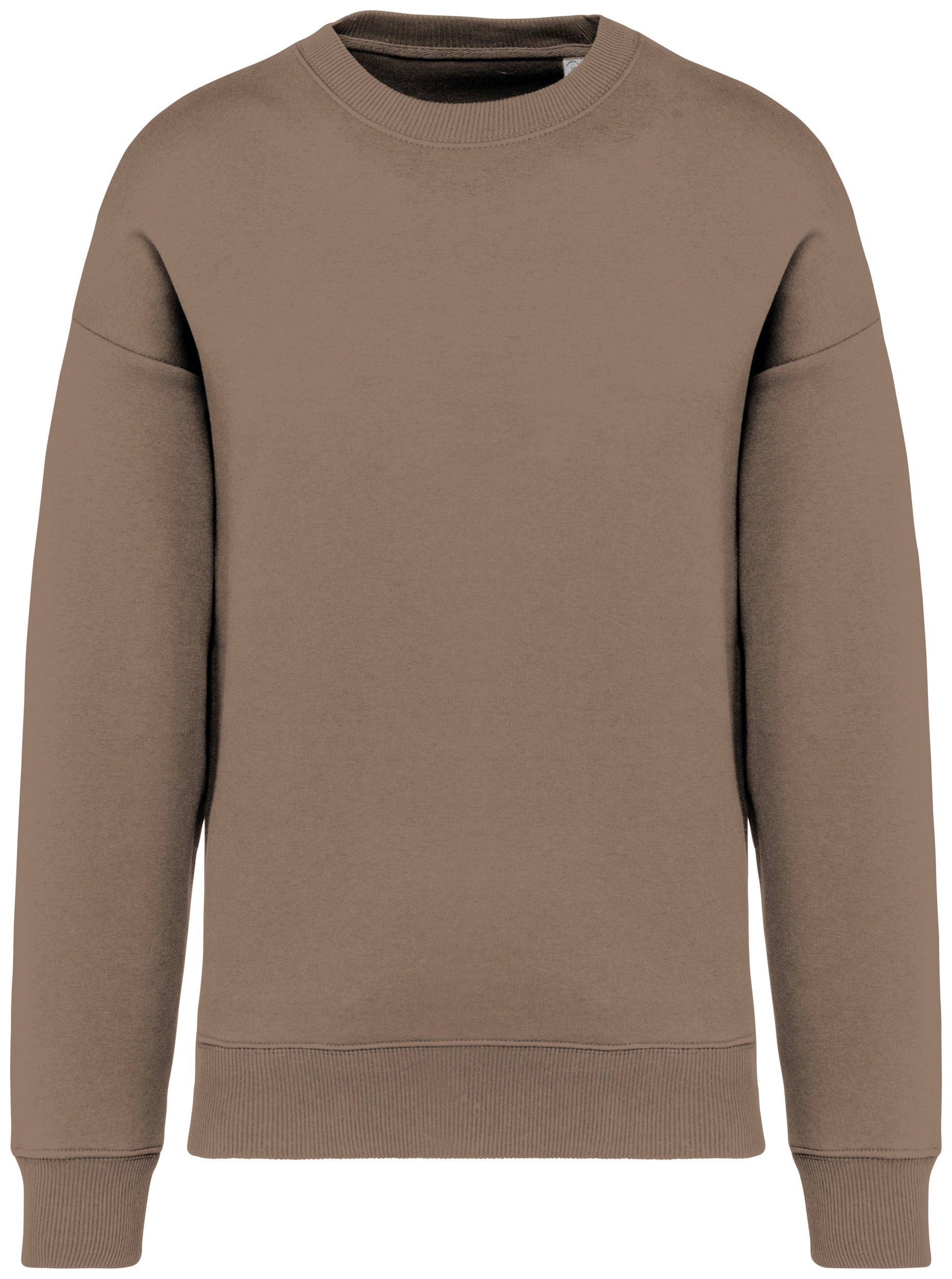 Eco-Responsible Oversized Round Neck Unisex Sweatshirt - NS407