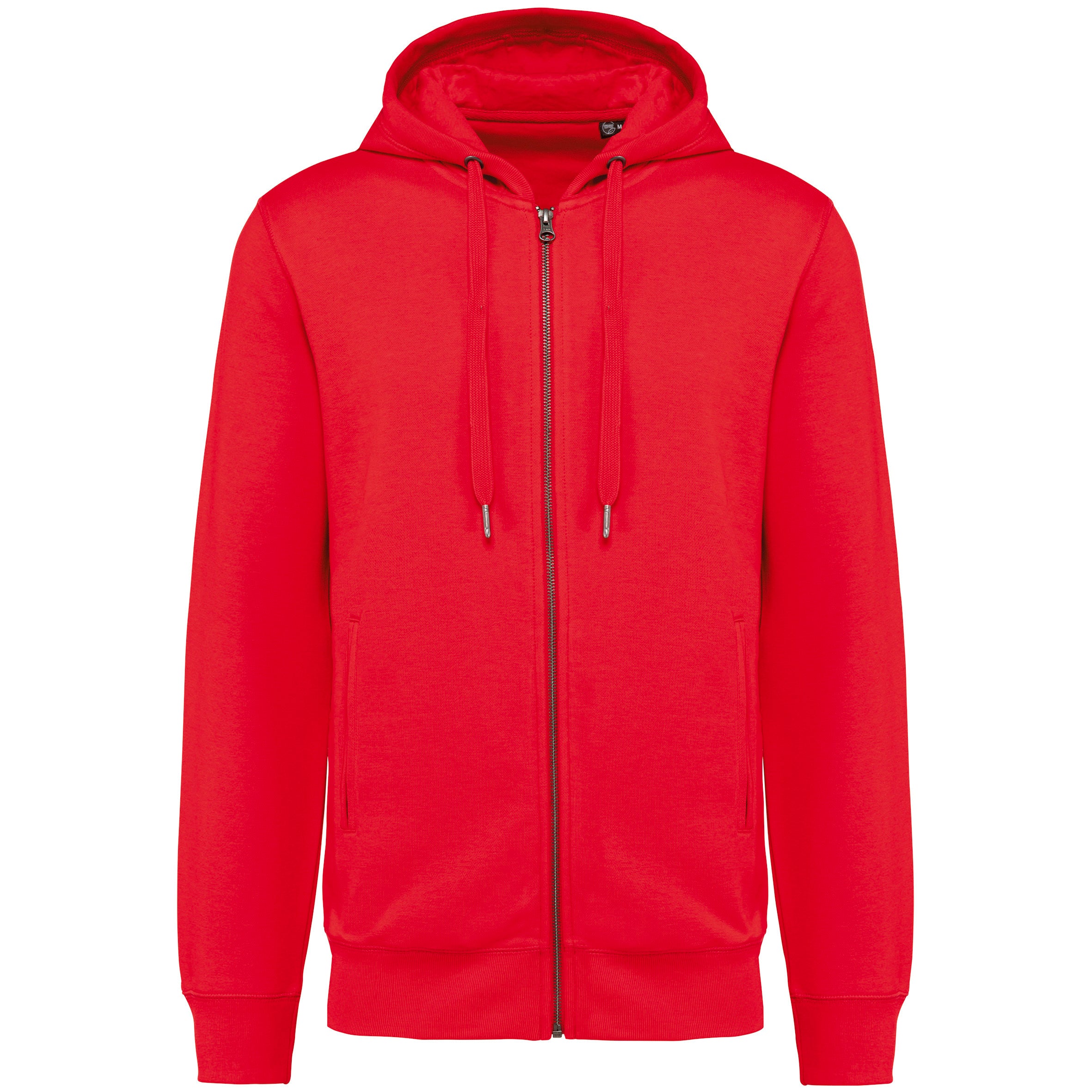 Eco-friendly French Terry Hoodie Sweatshirt With Zip - Unisex - Kariba