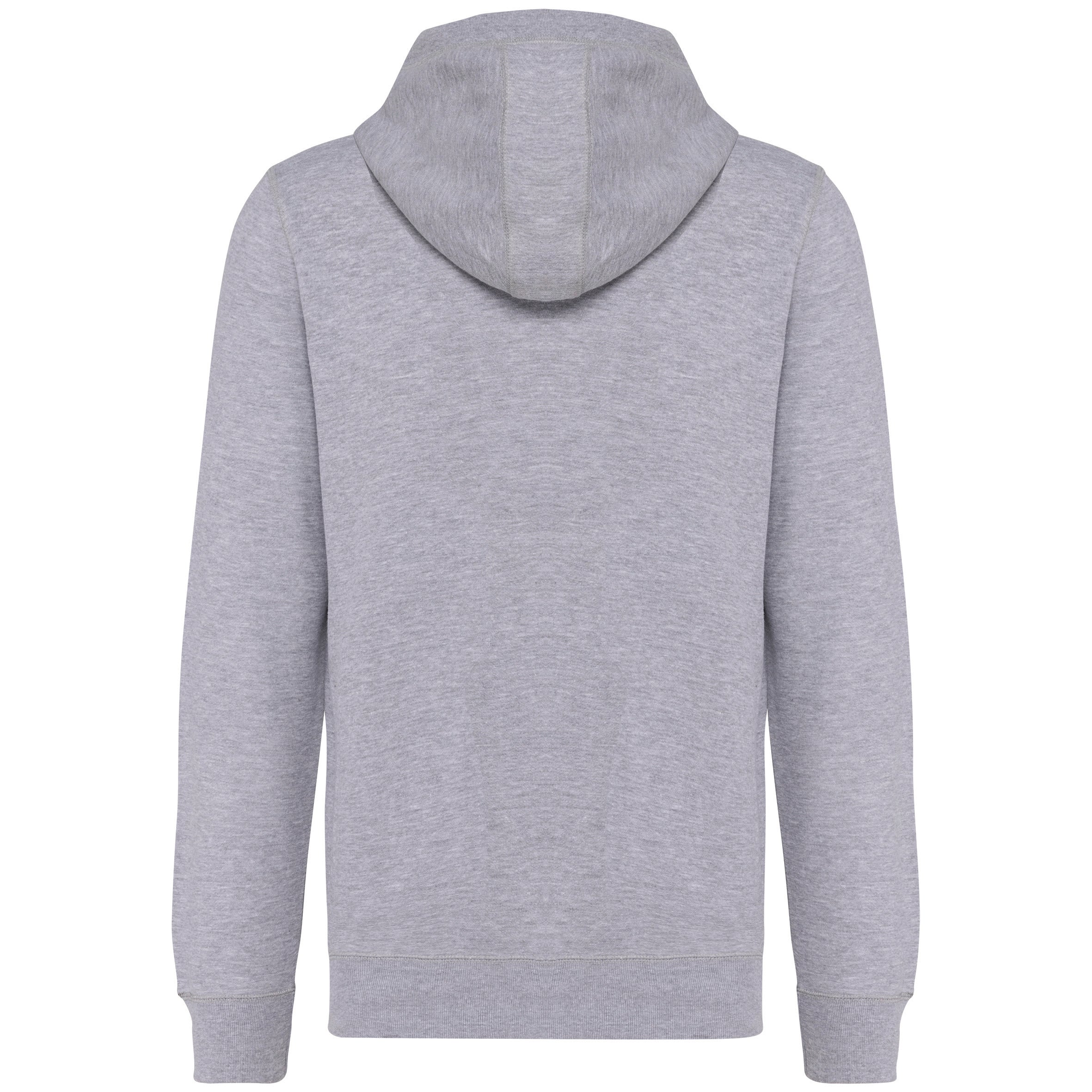 Eco-friendly French Terry Hoodie Sweatshirt With Zip - Unisex - Kariba