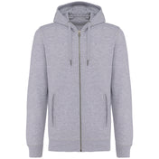 Eco-friendly French Terry Hoodie Sweatshirt With Zip - Unisex - Kariba