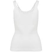 Eco-friendly Seamless Tank Top With Lace - K3043