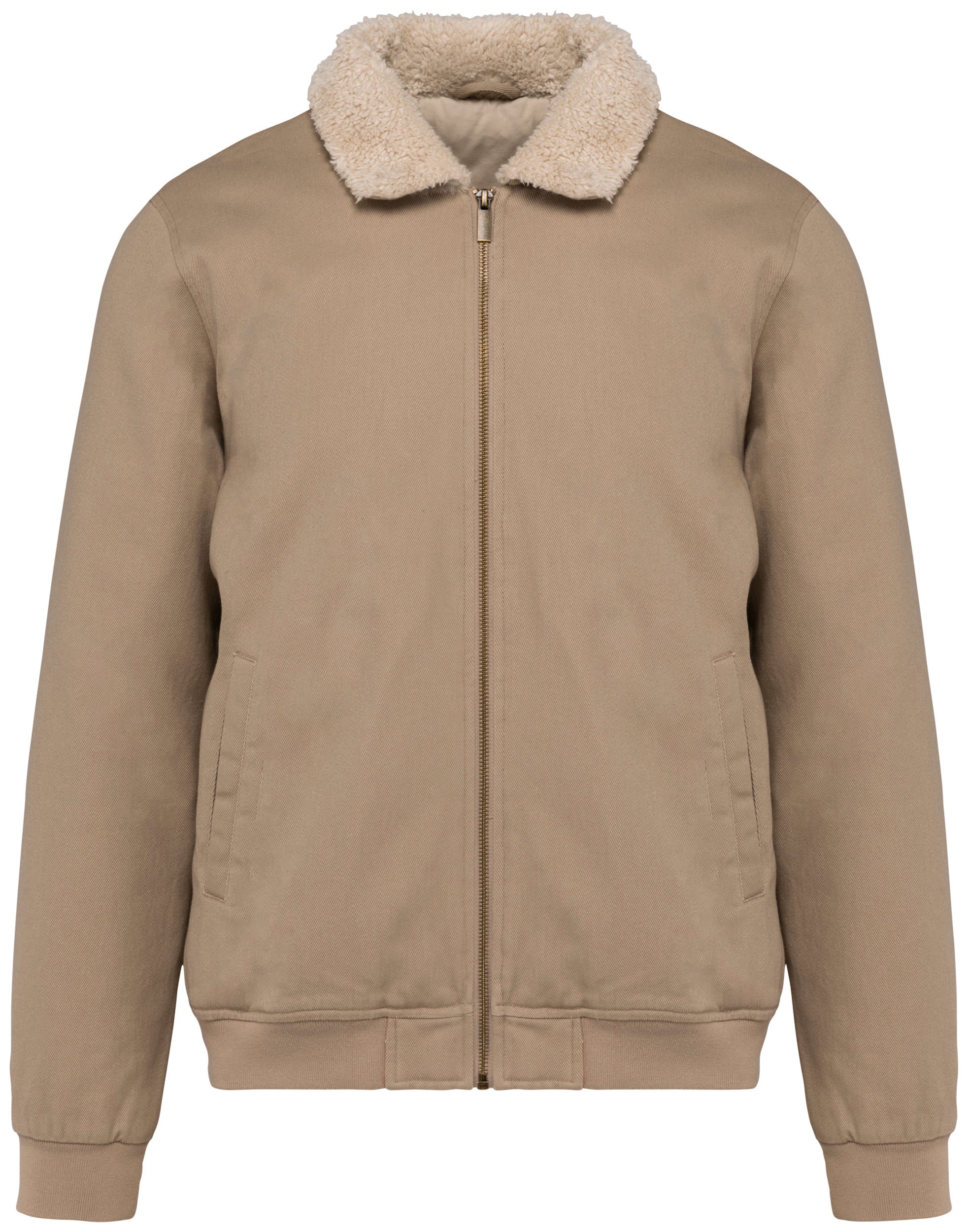 Unisex Eco-friendly Sherpa Collar Jacket - 380 g/m² - NS612
