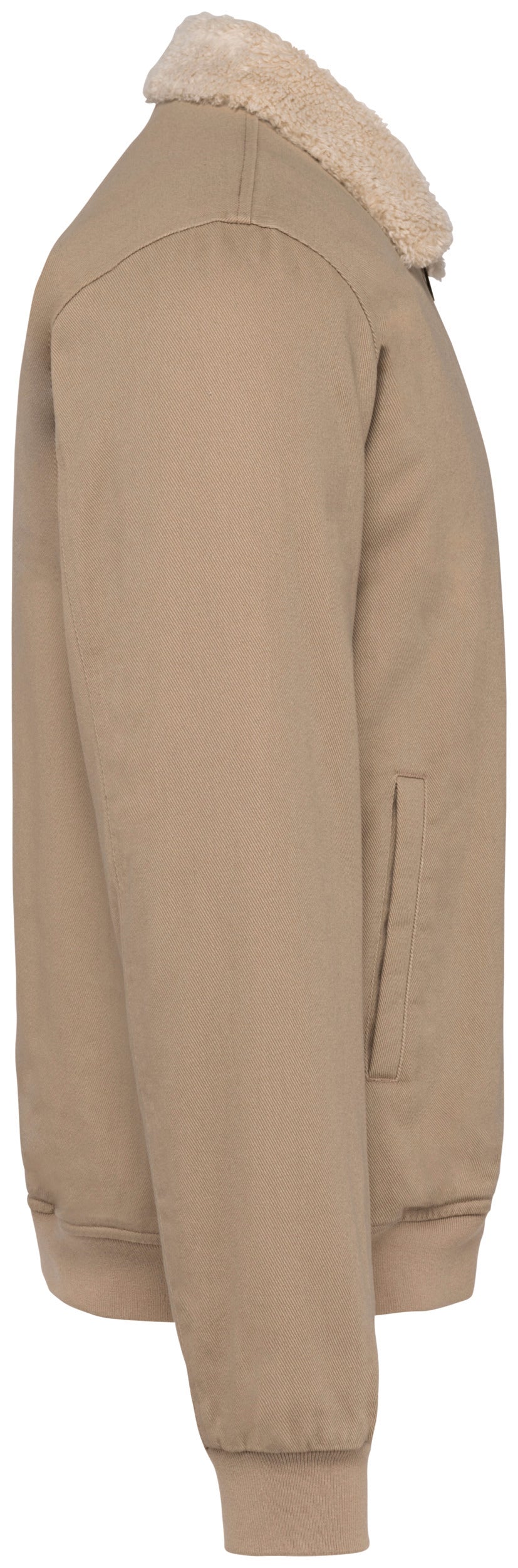 Unisex Eco-friendly Sherpa Collar Jacket - 380 g/m² - NS612