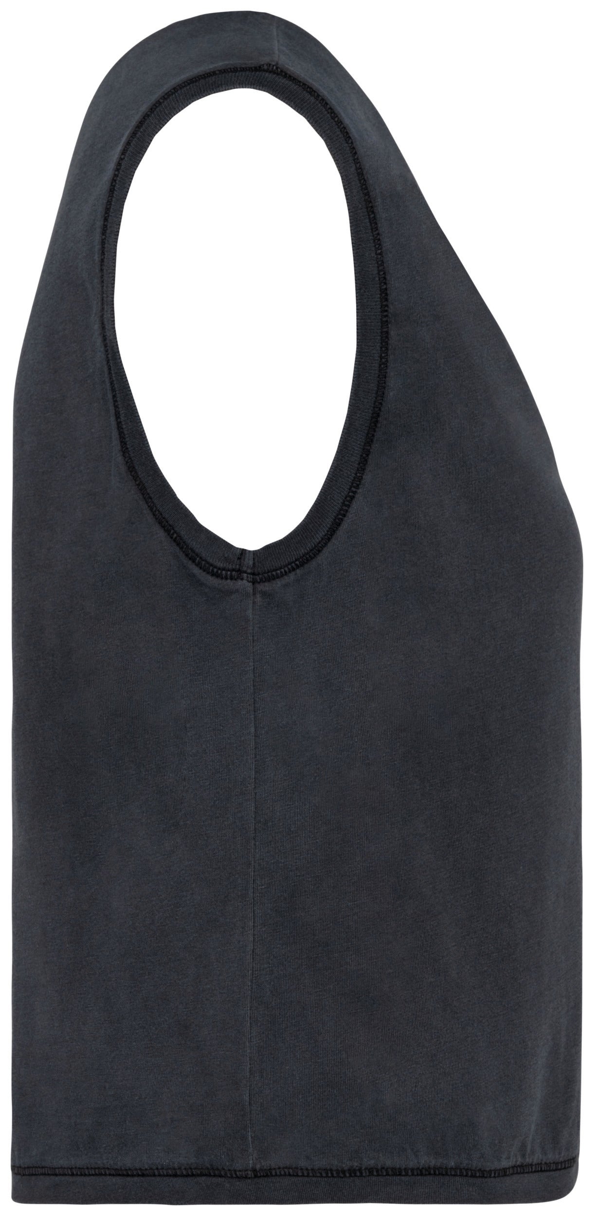 Organic cotton Sleeveless T shirt - Women's Crop Tee - NS342