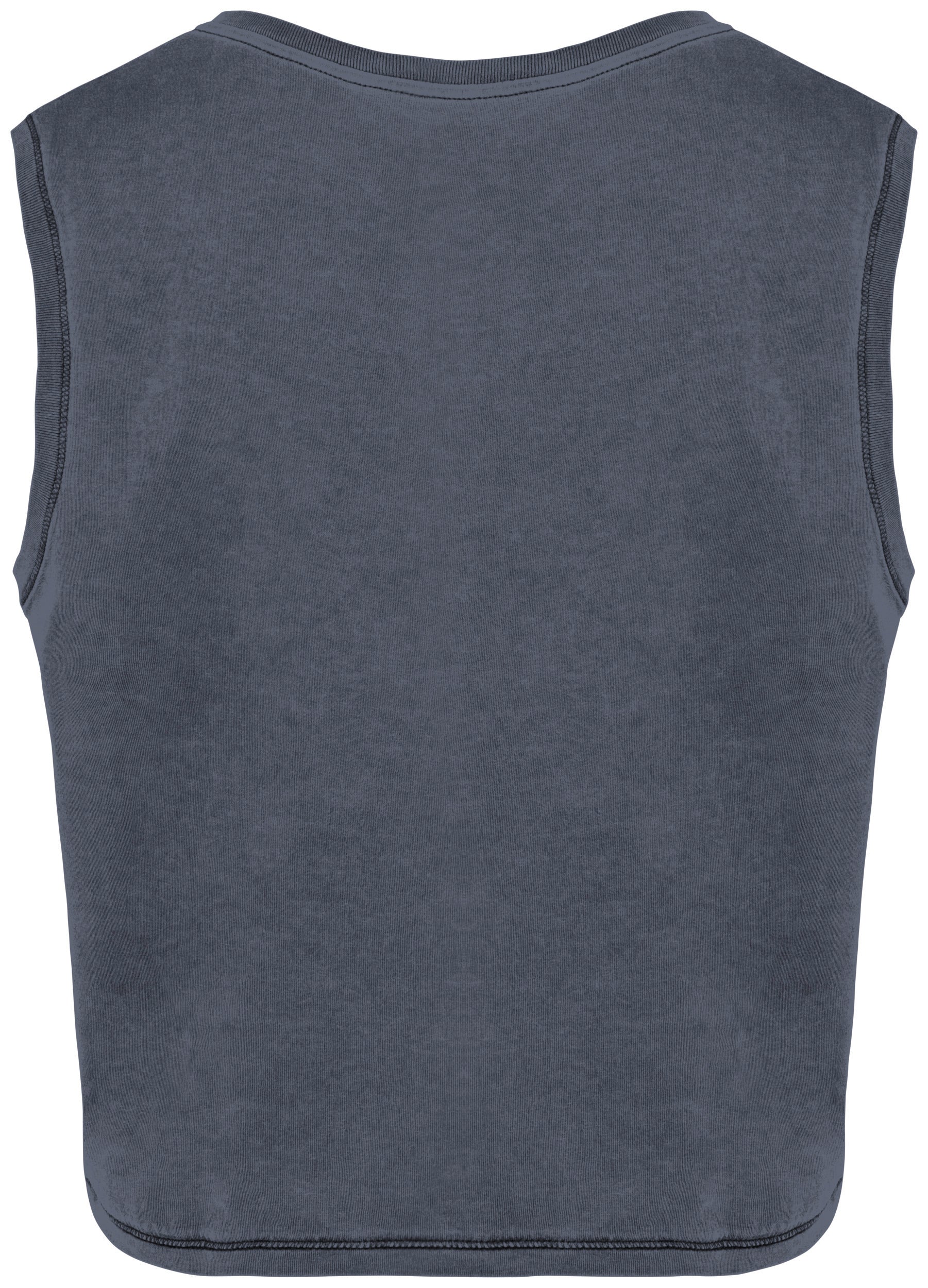 Organic cotton Sleeveless T shirt - Women's Crop Tee - NS342