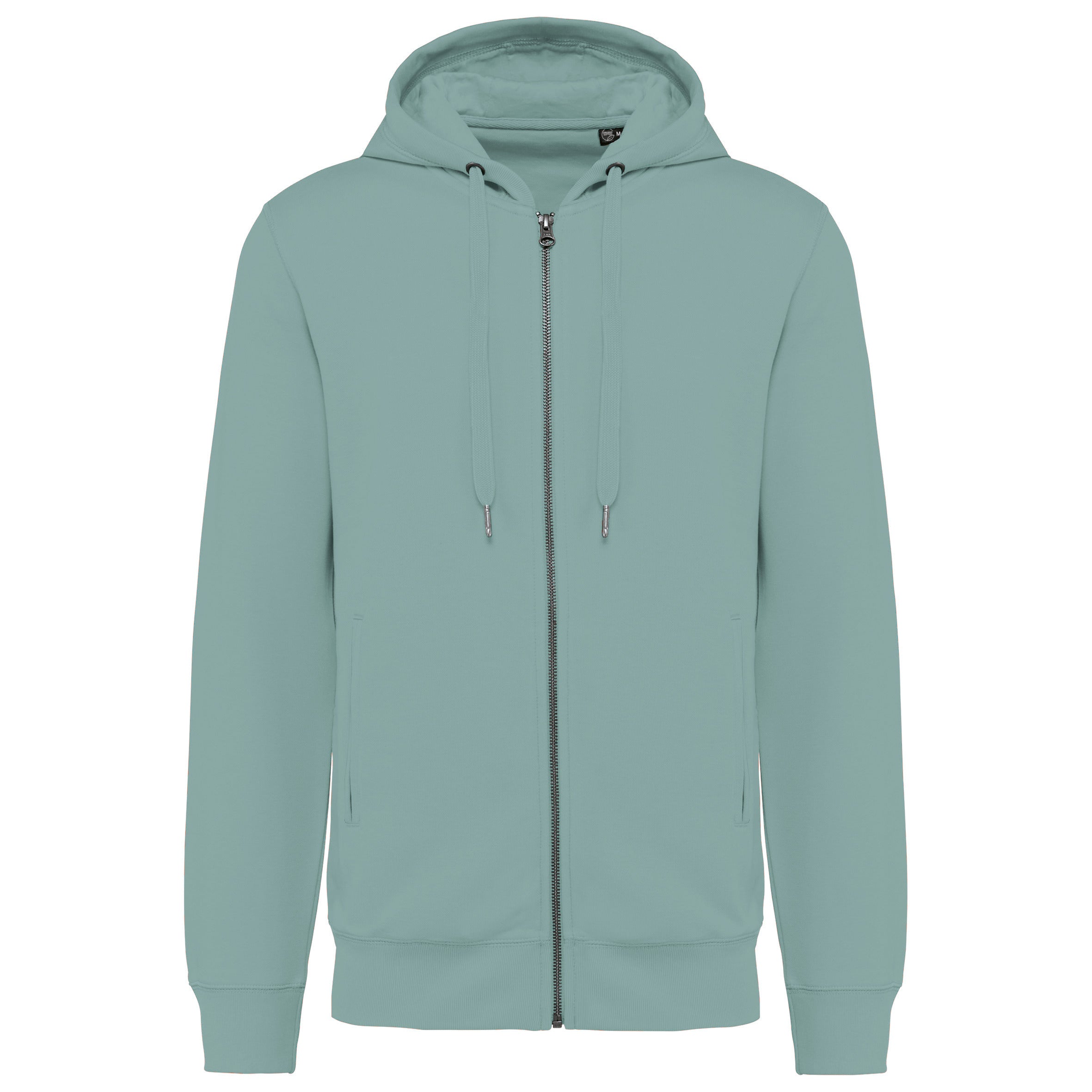 Eco-friendly French Terry Hoodie Sweatshirt With Zip - Unisex - Kariba