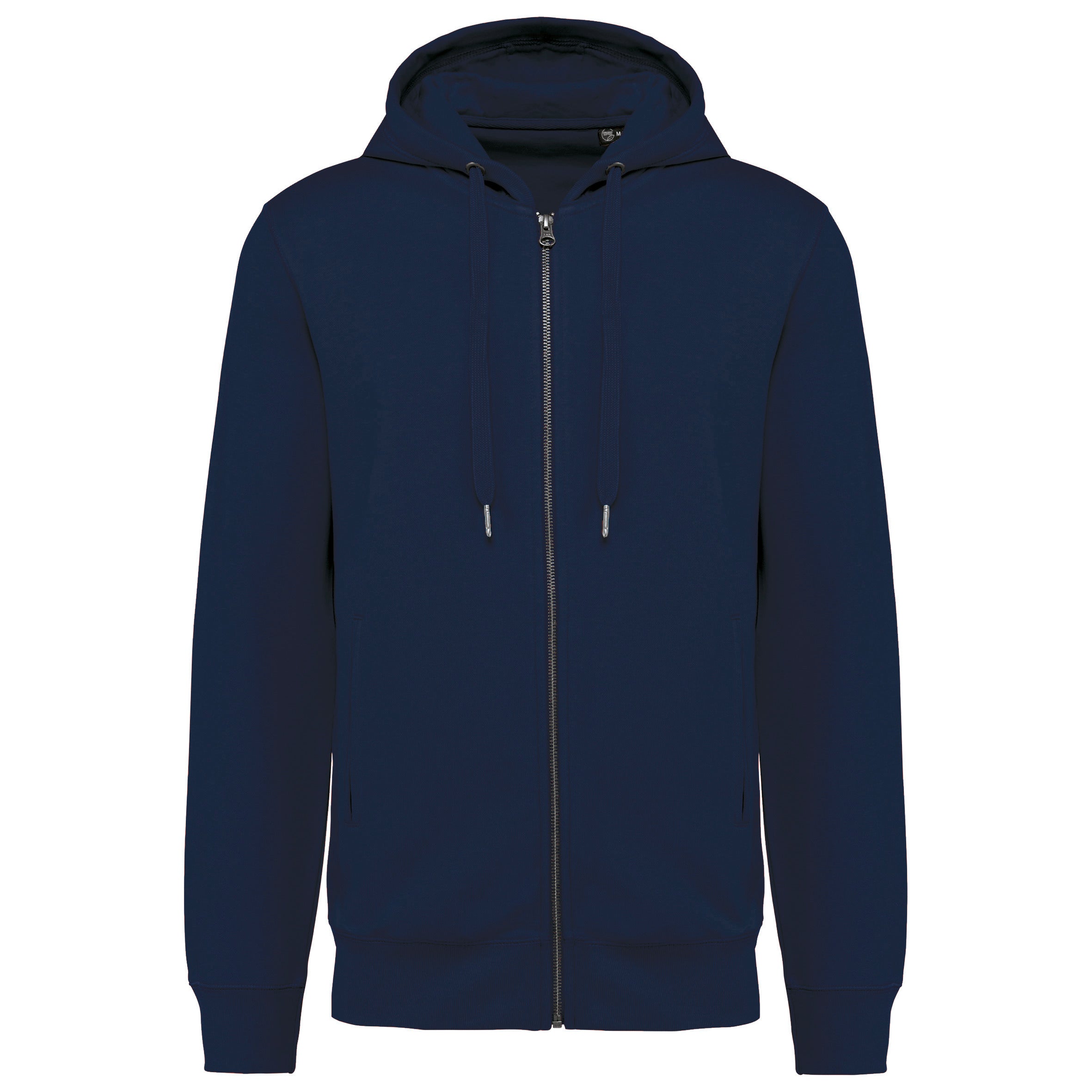 Eco-friendly French Terry Hoodie Sweatshirt With Zip - Unisex - Kariba