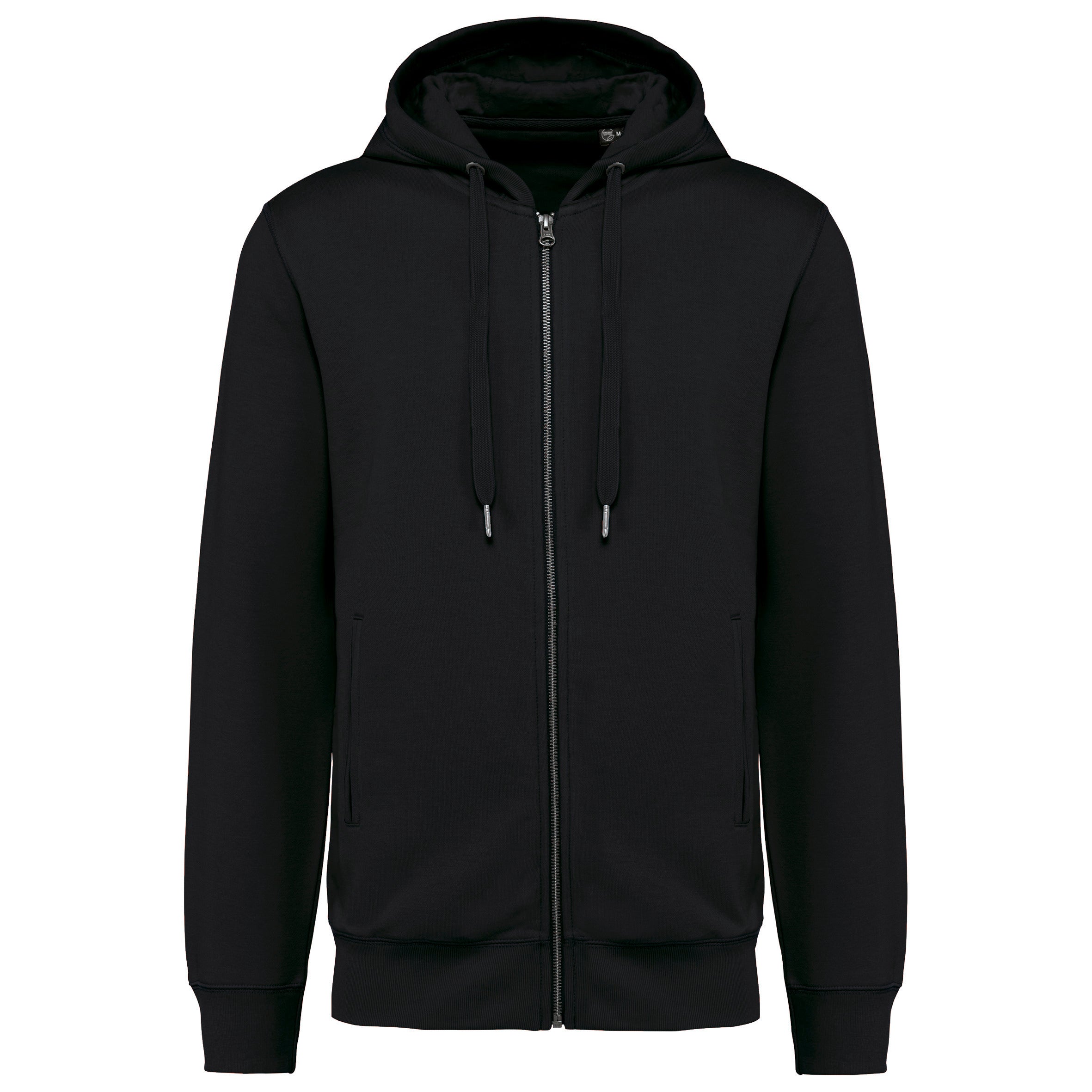 Eco-friendly French Terry Hoodie Sweatshirt With Zip - Unisex - Kariba