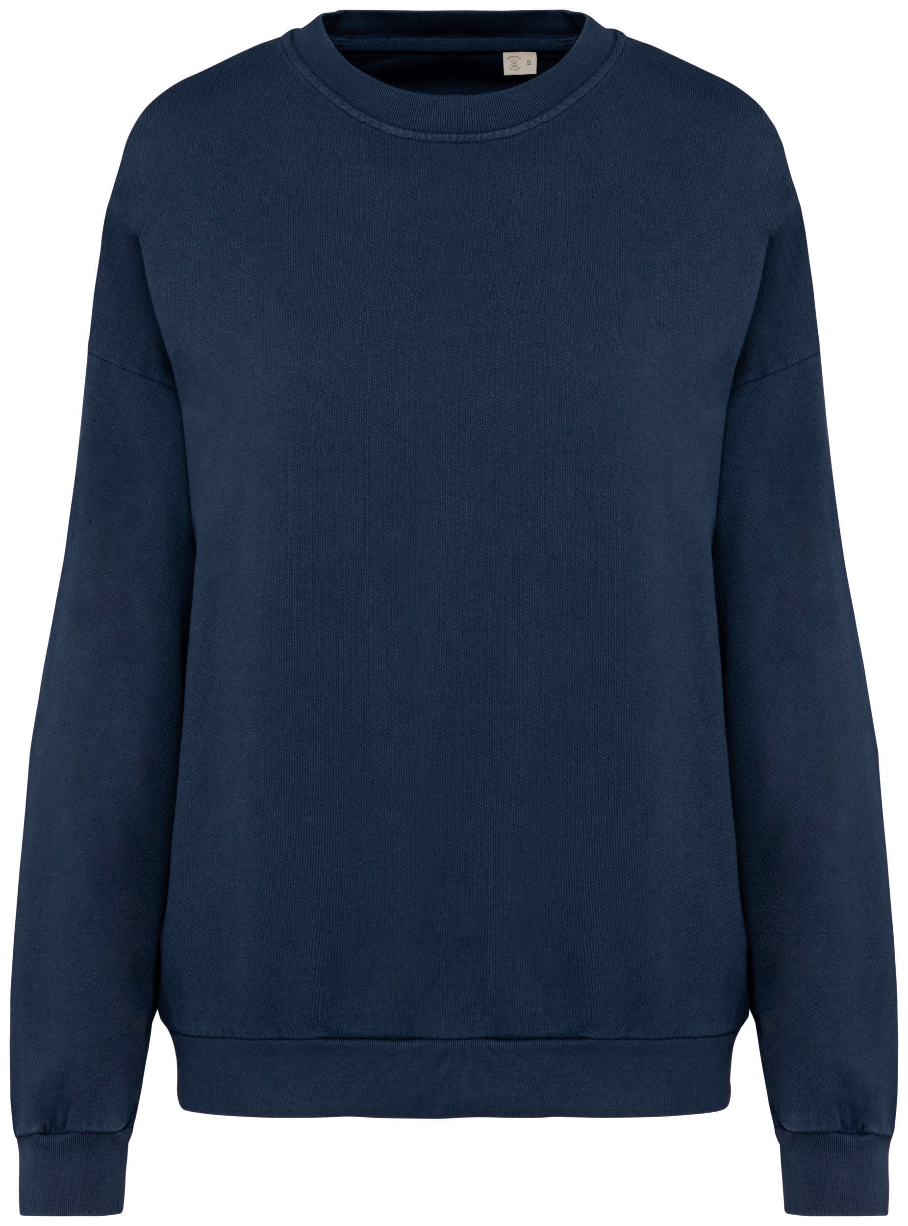 Sudadera unisex de felpa francesa de gran tamaño, ecológica, NS415, confeccionada en Portugal