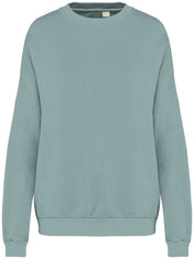 Sudadera unisex de felpa francesa de gran tamaño, ecológica, NS415, confeccionada en Portugal