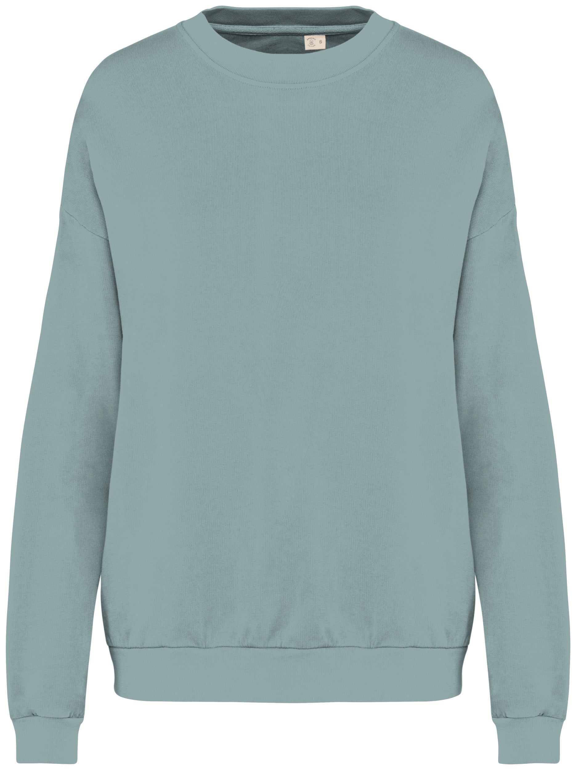 Sudadera unisex de felpa francesa de gran tamaño, ecológica, NS415, confeccionada en Portugal