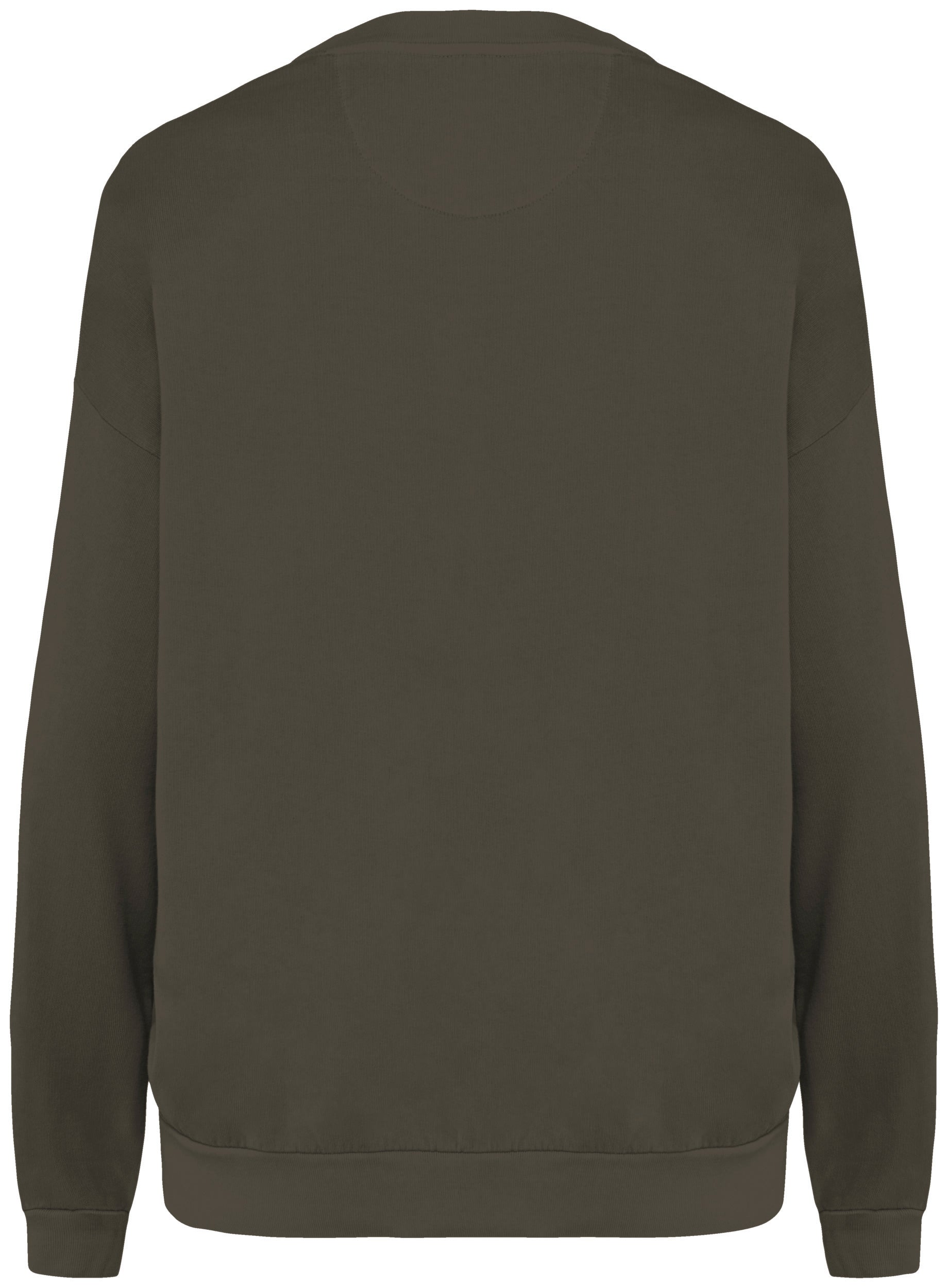 Sudadera unisex de felpa francesa de gran tamaño, ecológica, NS415, confeccionada en Portugal