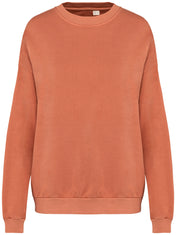 Sudadera unisex de felpa francesa de gran tamaño, ecológica, NS415, confeccionada en Portugal