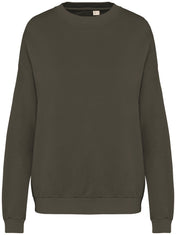 Sudadera unisex de felpa francesa de gran tamaño, ecológica, NS415, confeccionada en Portugal