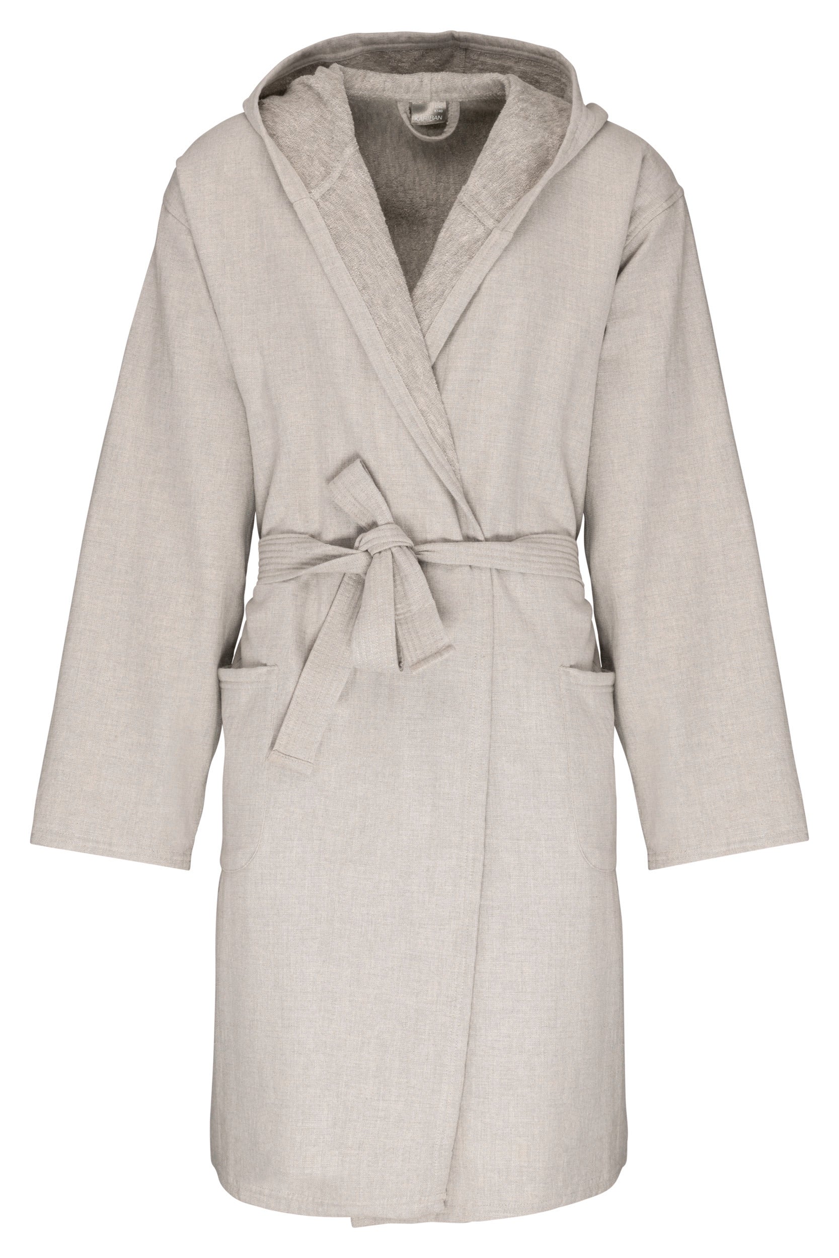 Unisex Organic Hooded Bathrobe - 270 g/m² - K140