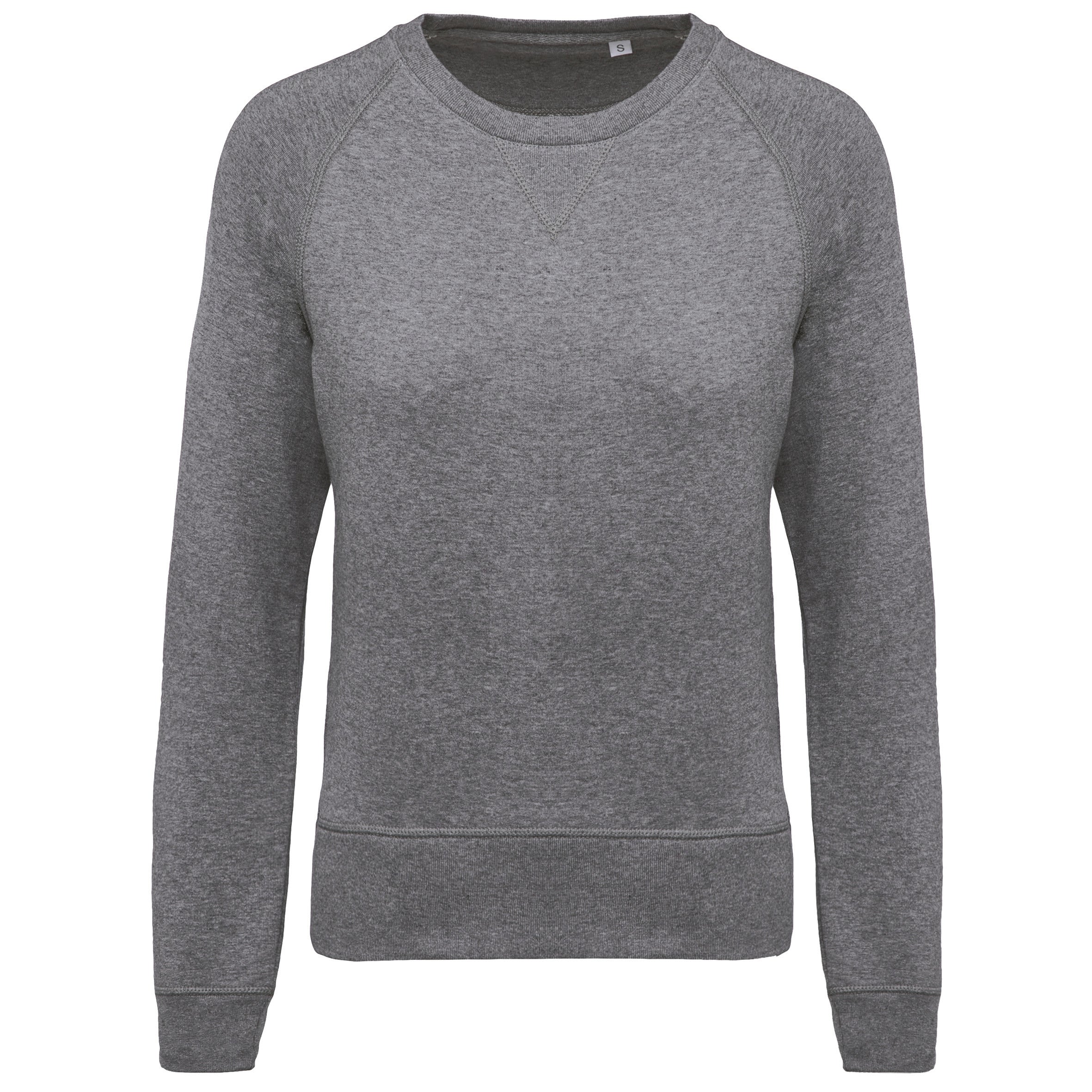 Ladies’ Organic Cotton Crew Neck Raglan Sleeve Sweatshirt - K481