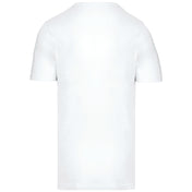 Men's Short-sleeved Organic T-shirt With Raw Edge Neckline - 110 g/m² - K398