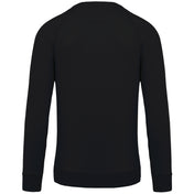 Men's Organic Cotton Crew Neck Raglan Sleeve Sweatshirt - K480