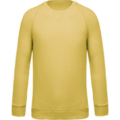 Men's Organic Cotton Crew Neck Raglan Sleeve Sweatshirt - K480