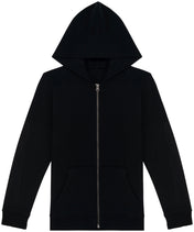Sudadera con capucha y cremallera para niños - 350 g - NS405