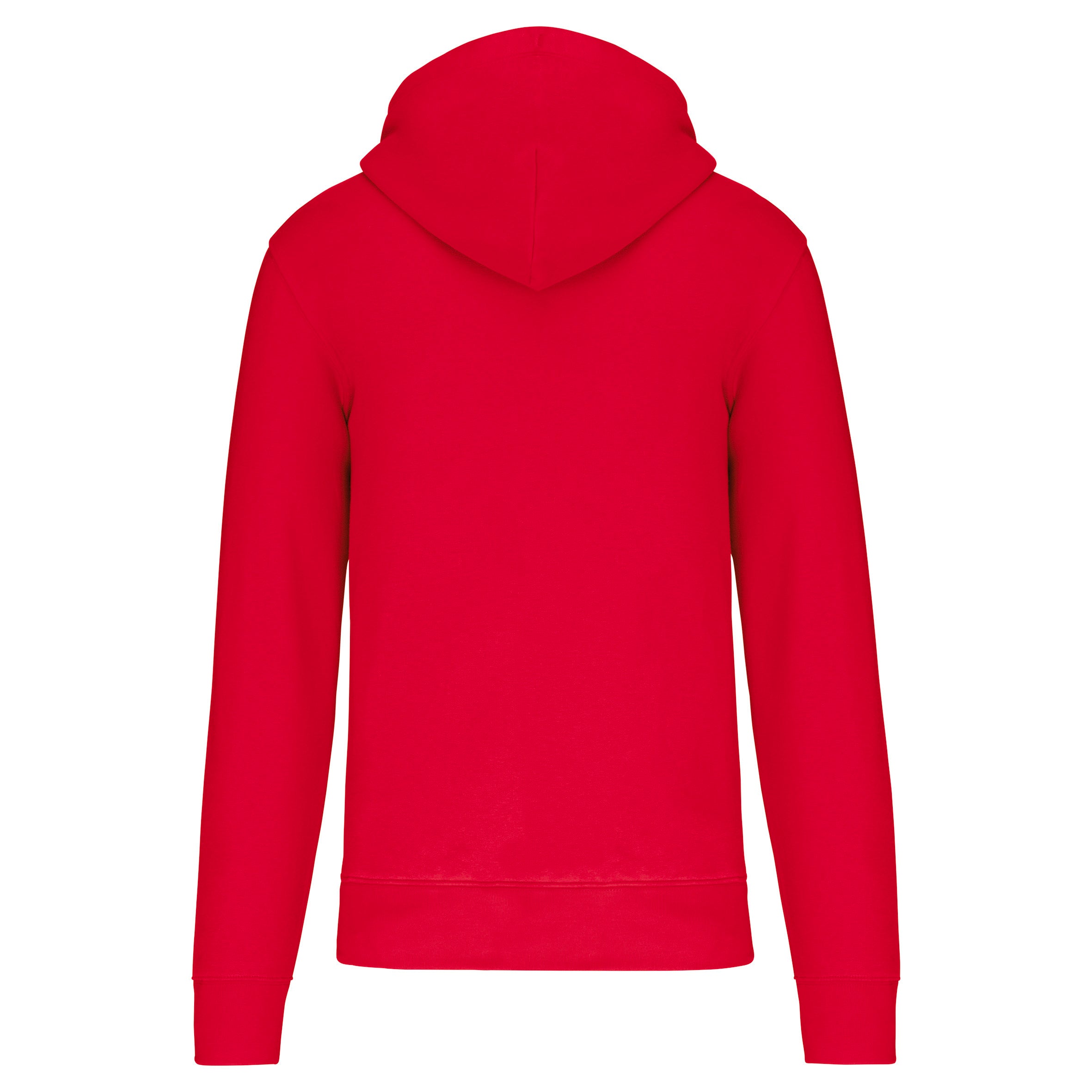 Men's Eco-friendly Hoodie with Zip - 280 g/m² - K4030