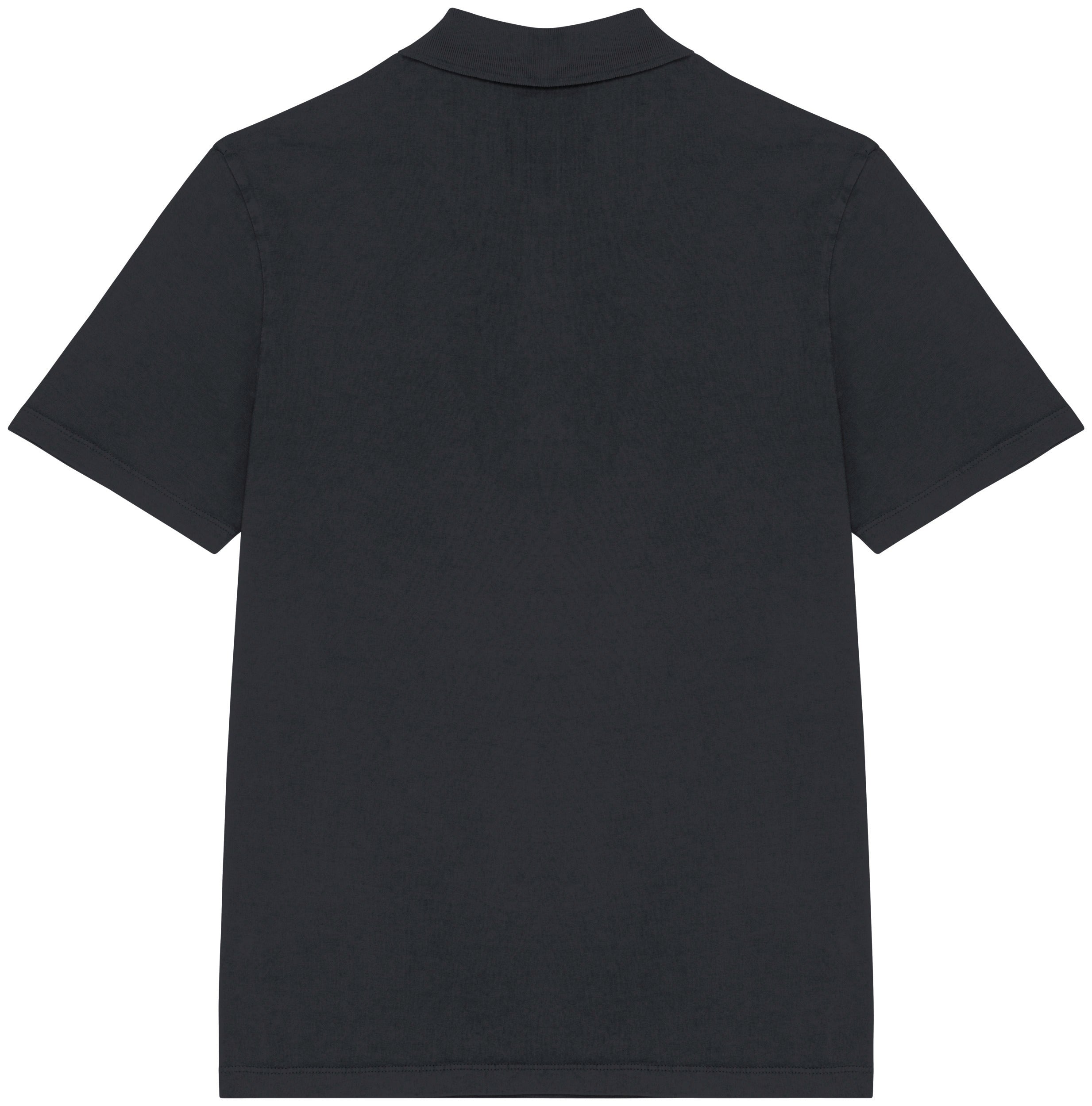 Polo orgánico para hombre - Punto jersey con efecto lavado - 165 gsm - NS201