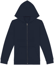 Sudadera con capucha y cremallera para niños - 350 g - NS405