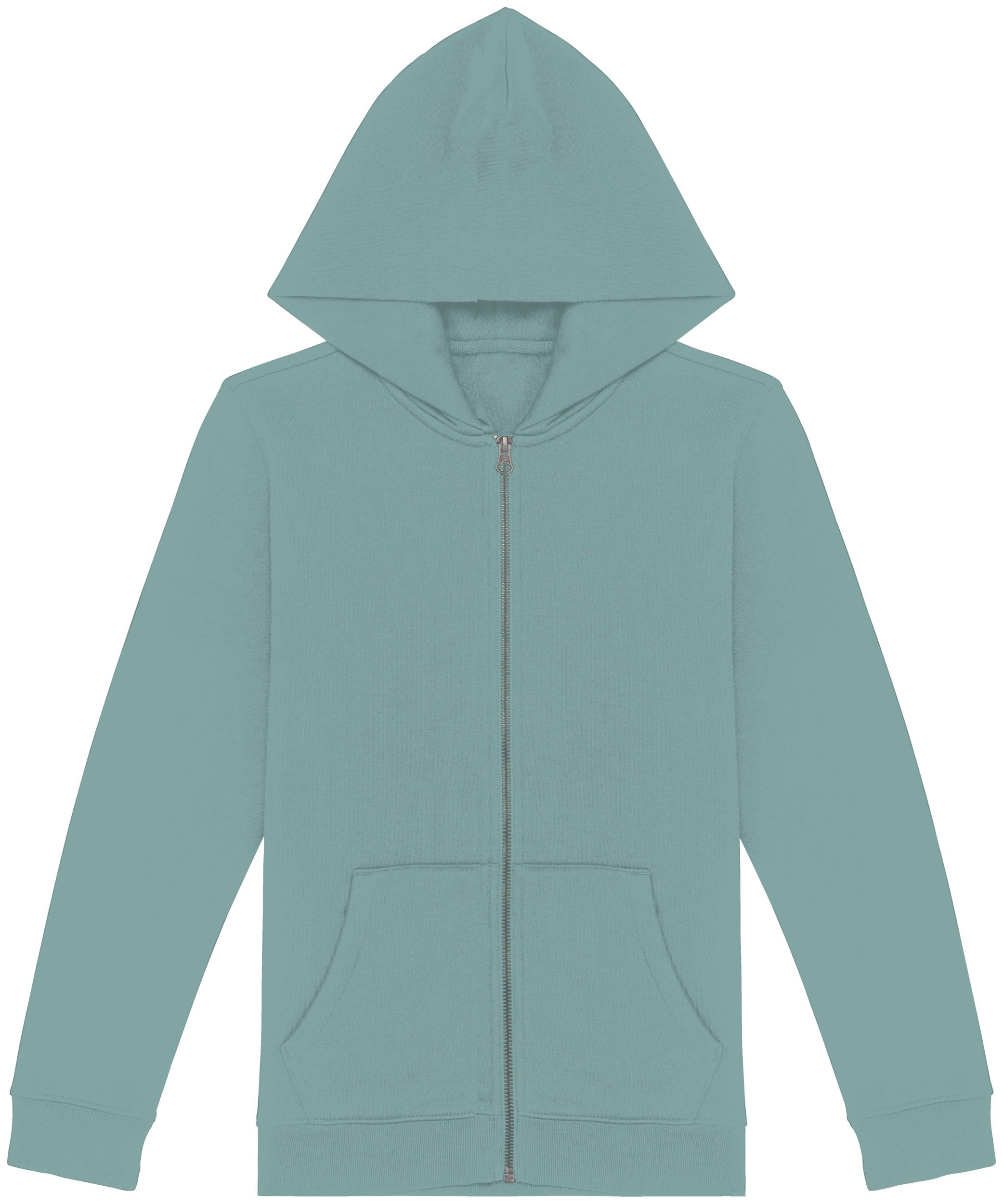 Sudadera con capucha y cremallera para niños - 350 g - NS405
